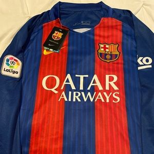Original Barcelona jersey with tags.